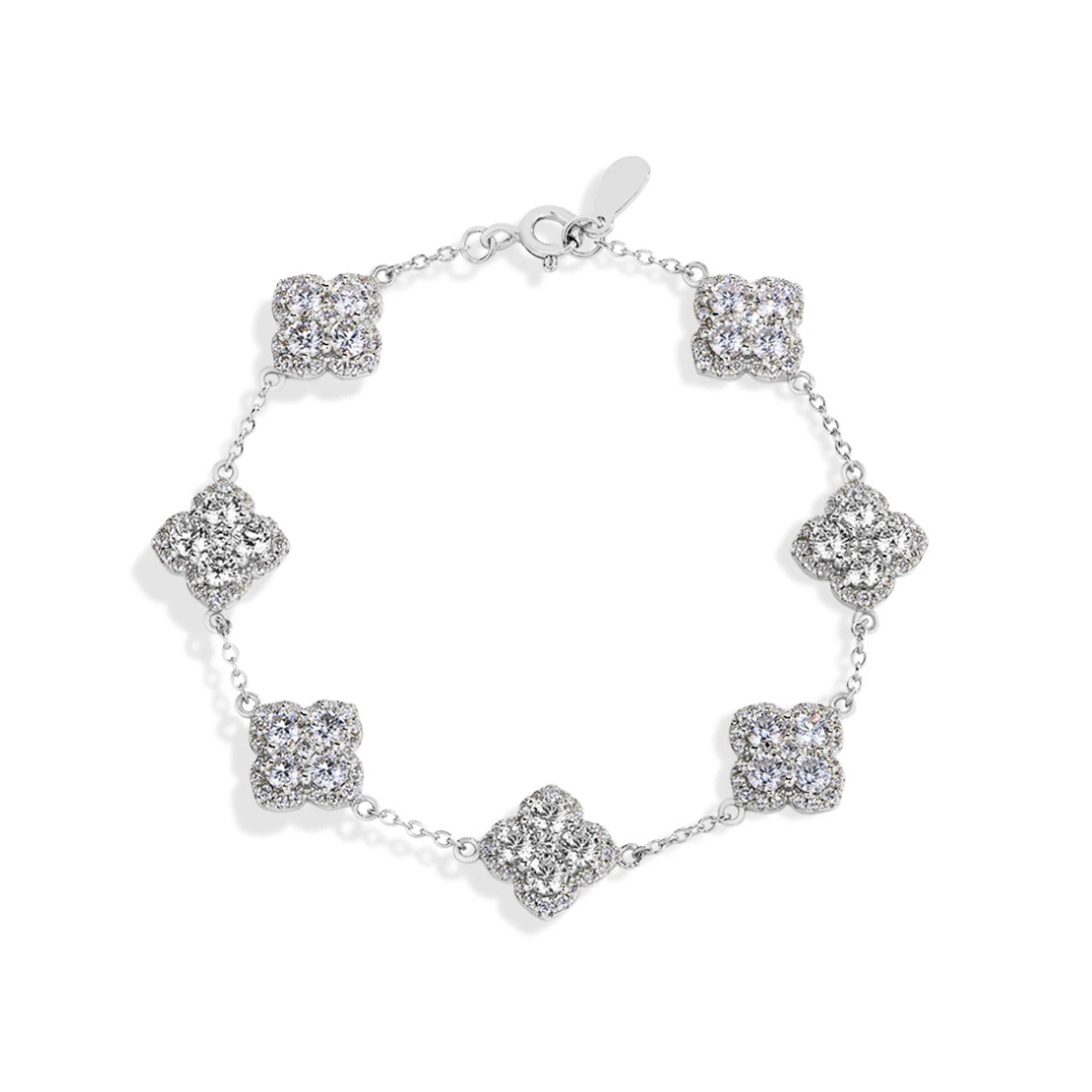 "Die Hochzeit", Moissanite Diamant Armband