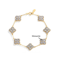 "Die Hochzeit", Moissanite Diamant Armband